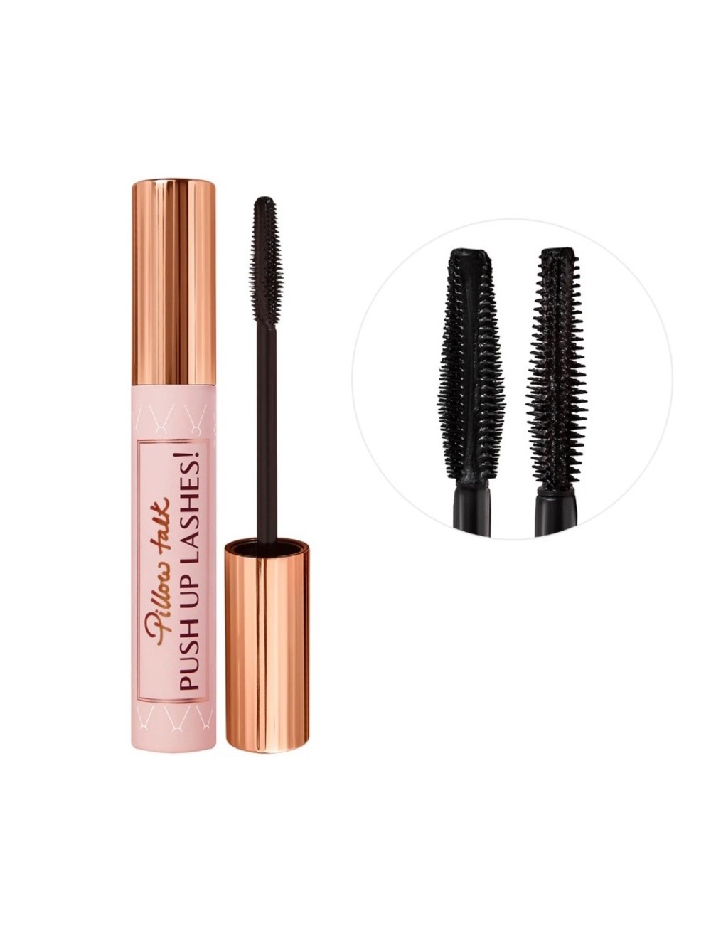 Charlotte Tilbury Push Up Lashes! Mascara in Black with Rose Gold Cap